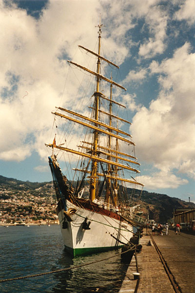 Funchal - Segelschulschiff 'Gorch Fock'