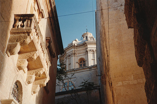 Mdina - Kuppel der St. Paul's-Kathedrale
