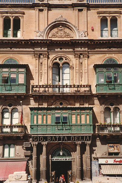 Valletta - Palazzo Ferreria in der Republic Street