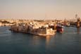 Blick auf die Halbinsel Senglea und Grand Harbour