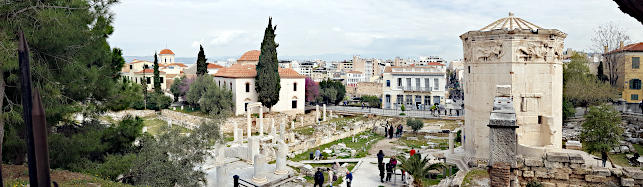 Rmische Agora - mit Turm der Winde (1. Jh. v. Chr.)
