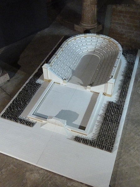 Dokumentationszentrum Reichsparteitagsgel�nde - Modell Deutsches Stadion