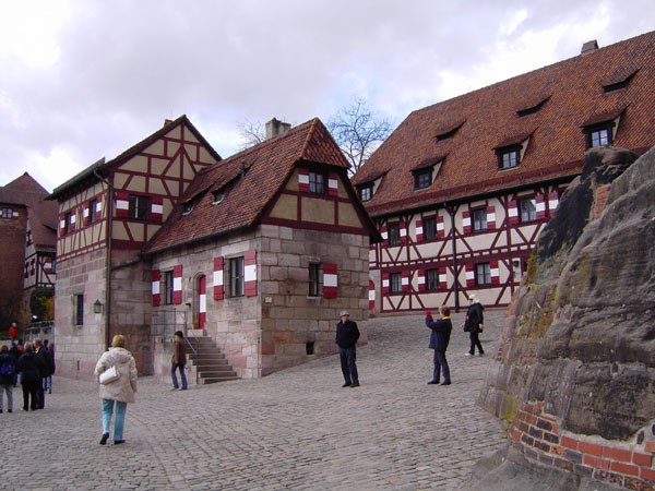 Kaiserburg - Burghof