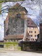 Kaiserburg - F�nfeckiger Turm und Kaiserstallung (1494/95)
