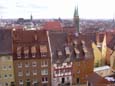 Altstadtpanorama - Blickrichtung Sden auf Sankt Sebald