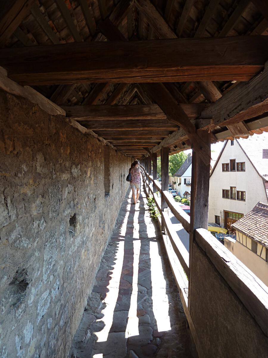 Stadtmauer mit Wehrgang (14. Jh.)