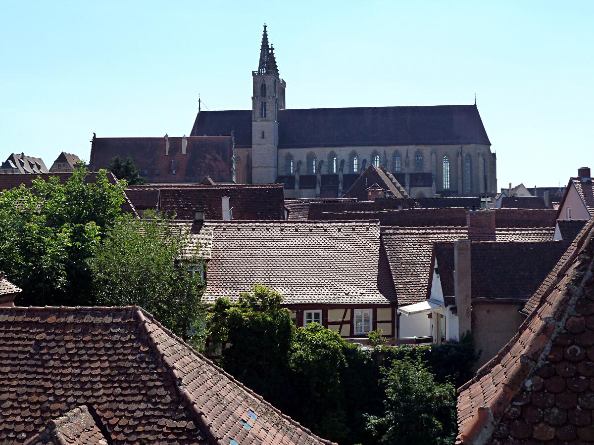 St.-Jakobs-Kirche (1485) - Blick von der Stadtmauer