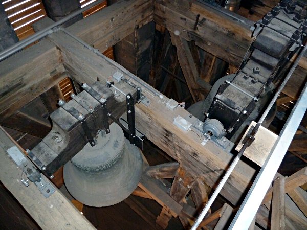 Ev. Stadtkirche St. Johannes und St. Martin (ab 1469) - Glockenstuhl