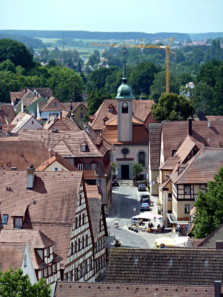 K�nigstra�e - im Hintergrund Franzosenkirche (1686/87)