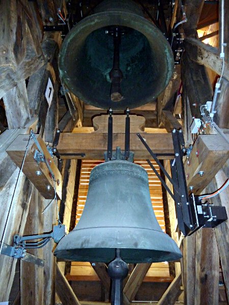 Ev. Stadtkirche St. Johannes und St. Martin (ab 1469) - Glockenstuhl