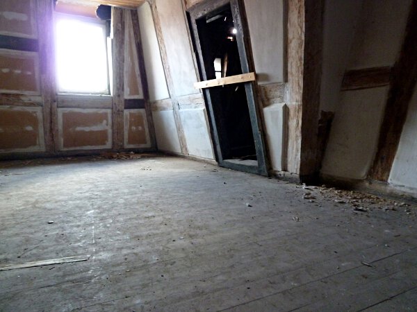 N�rnberger Stra�e 2 - ehem. Farbhaus (1735), Dielenboden