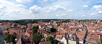 Altstadt - Blickrichtung Norden (vom Turm der Stadtkirche)