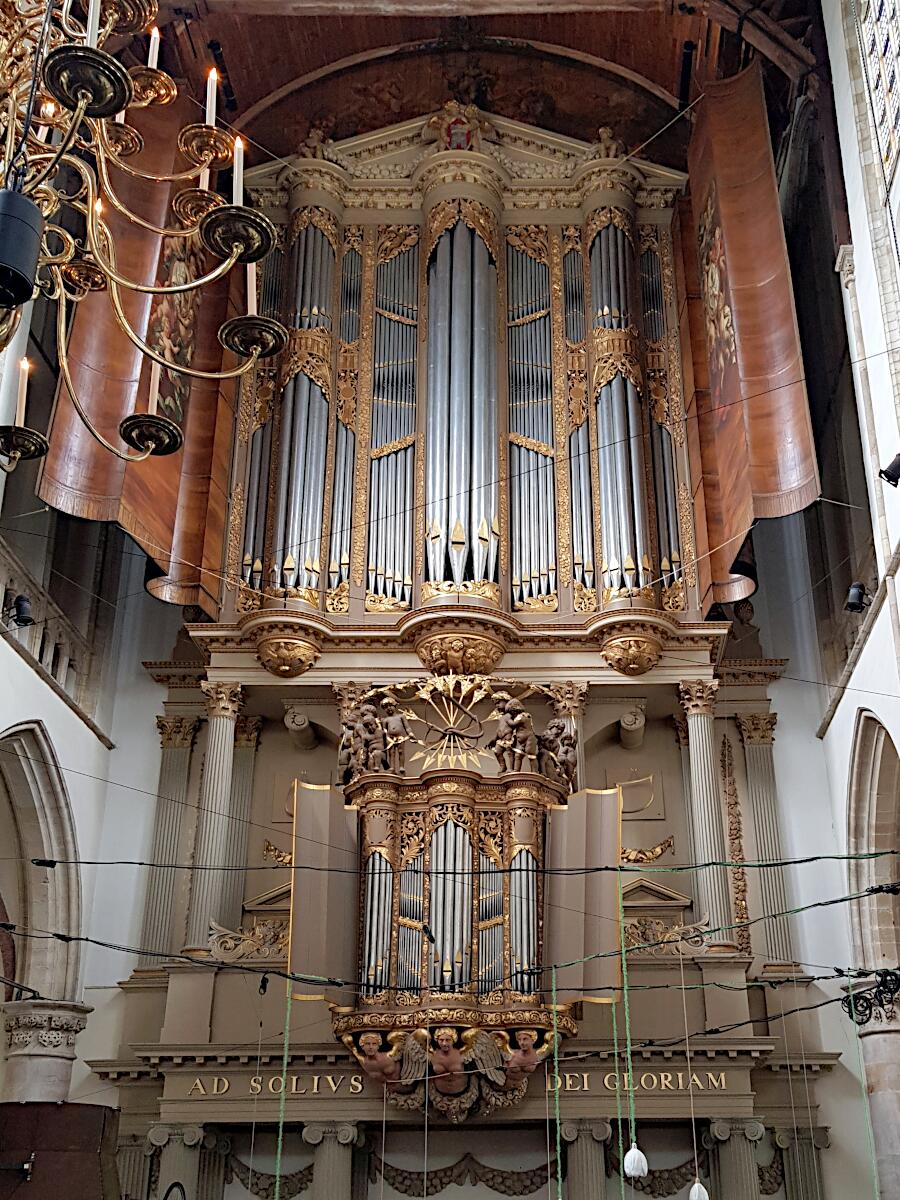 Grote Sint-Laurenskerk (1470-1518) - Gro�e Orgel (1639-46)