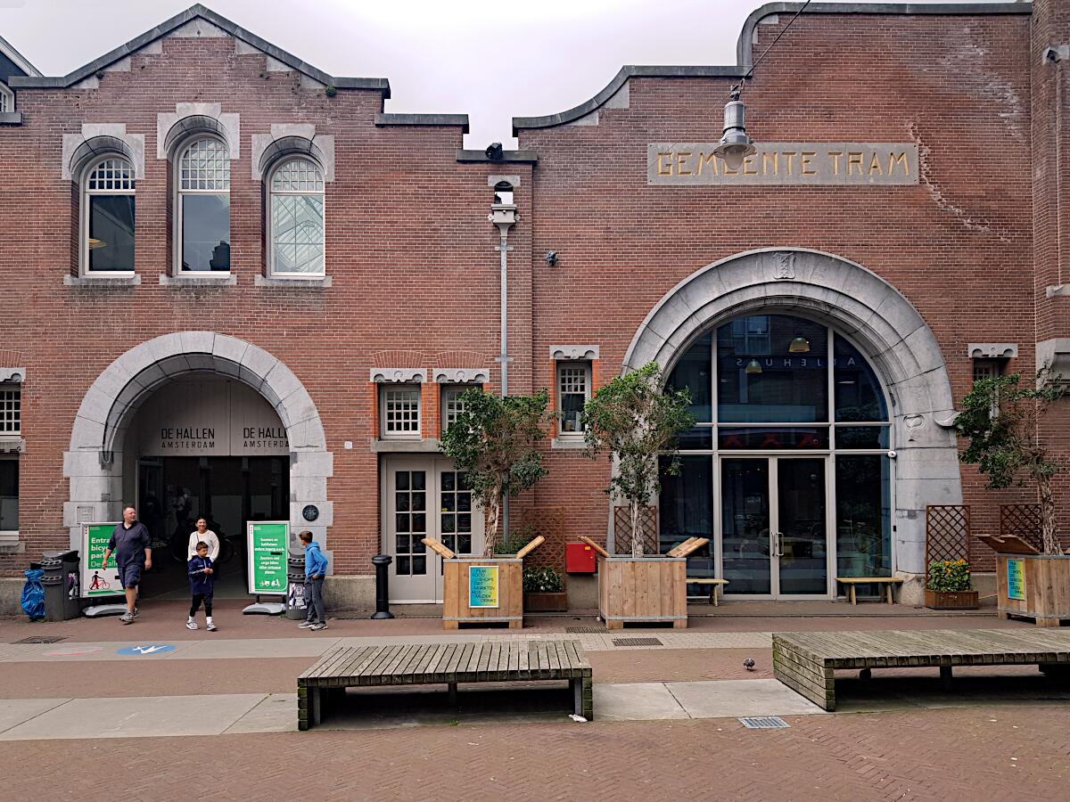 Ehem. Remise Tollensstraat (1902-05) - De Hallen