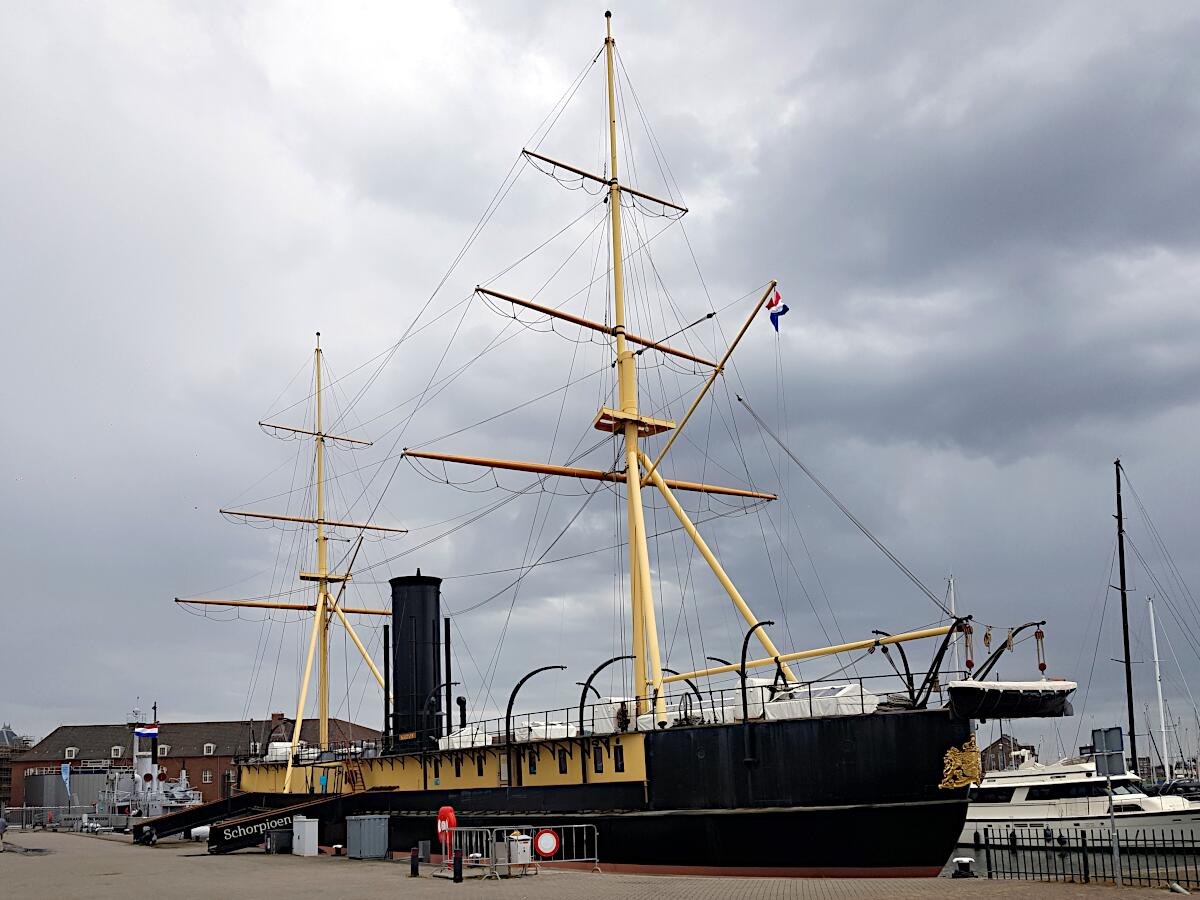 Marinemuseum - Rammschiff 'Schorpioen' (1868)
