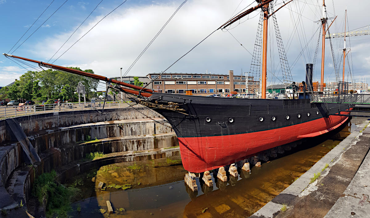 Museumshafen Willemsoord - Trockendock I (1812-22; 1859-60)