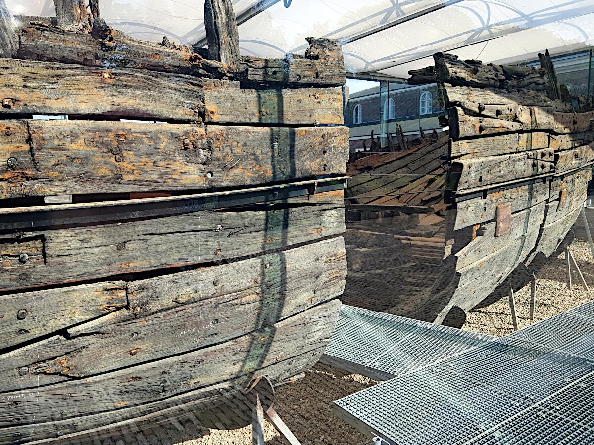 Museumshafen Willemsoord - Wrack Samuel (um 1620)