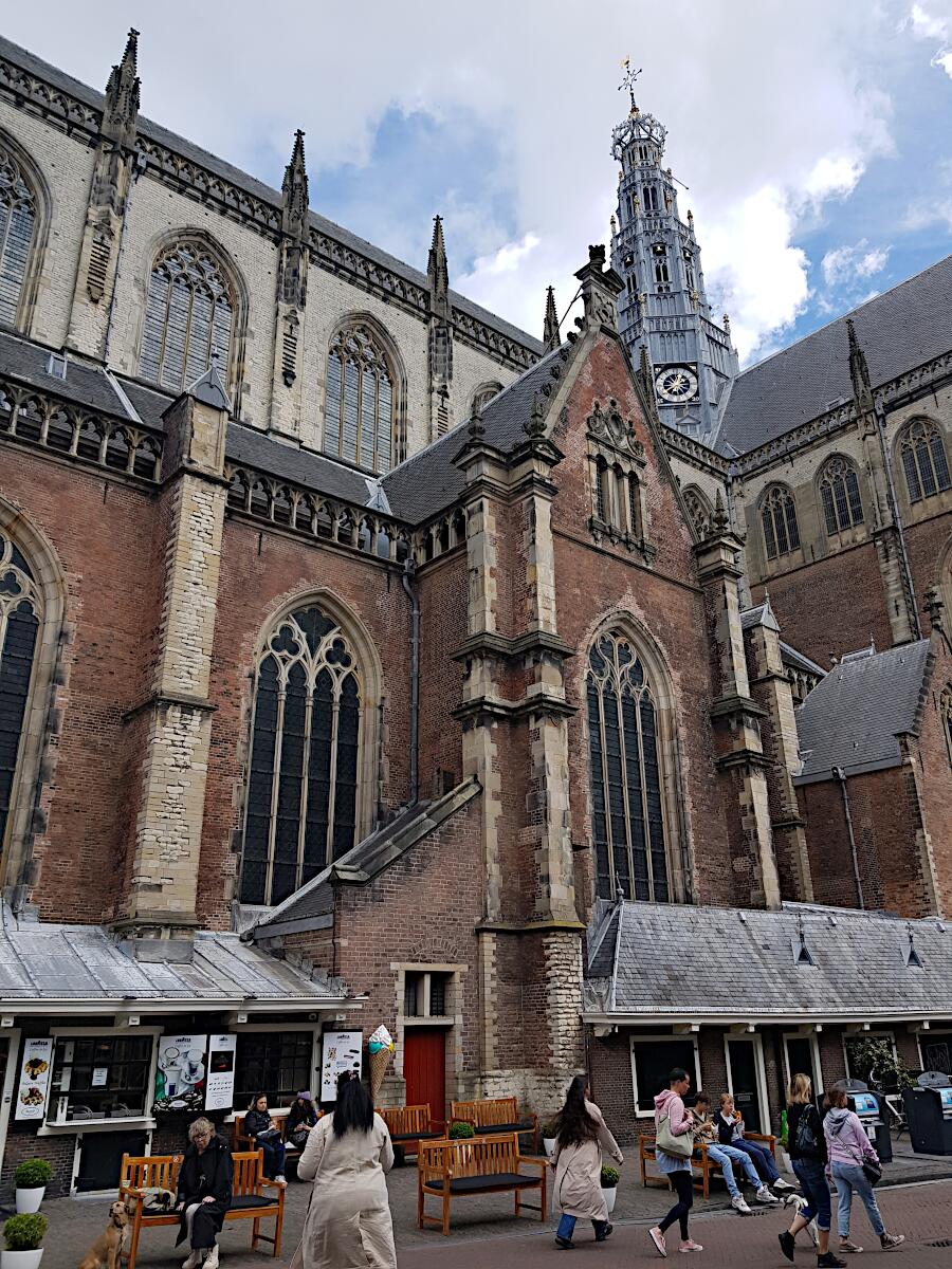 Grote of Sint-Bavokerk (1370-1520) - Südwestansicht