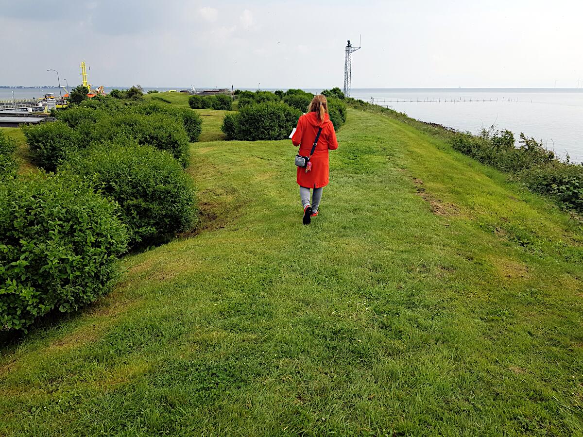 Kazematten Museum - Au�engel�nde zwischen Kazematten VI und VII