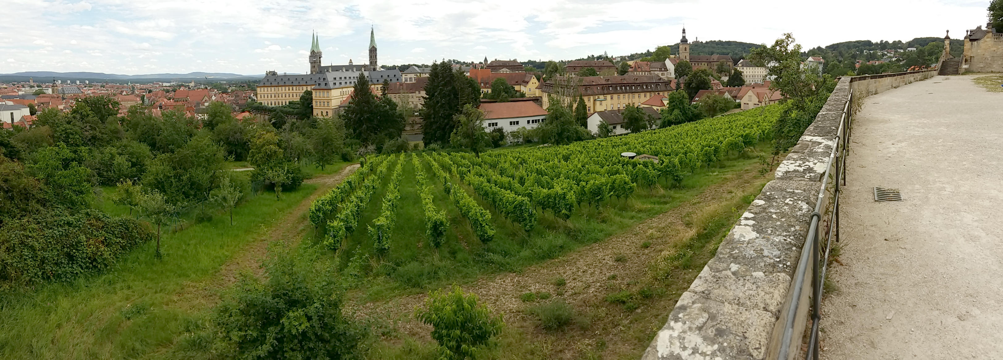 Domberg - Blick vom Kloster Michaelsberg