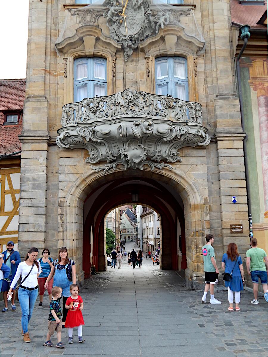 Altes Rathaus (1461-67, 1744-56) - Brckenturm (Ostansicht)