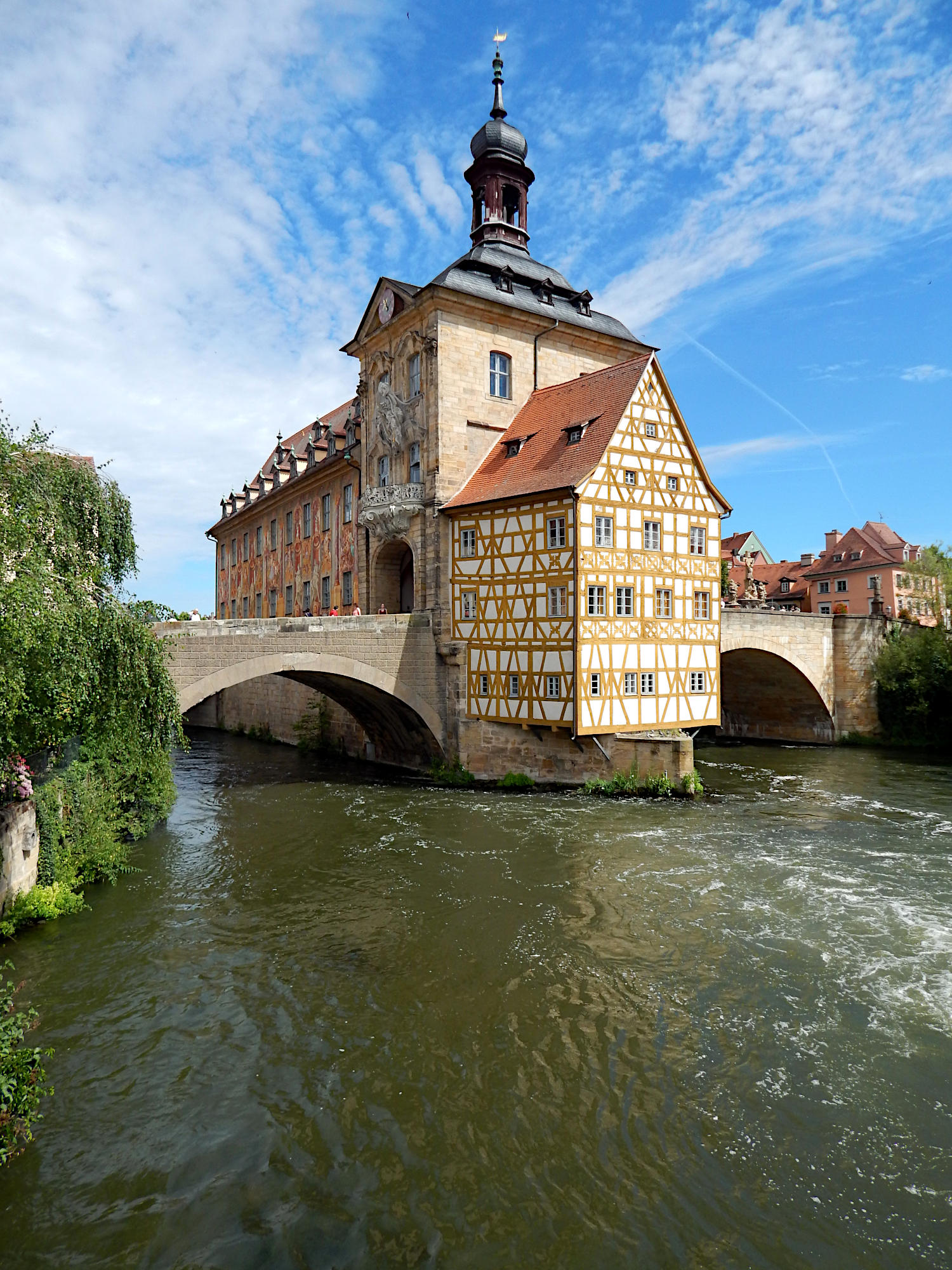 Altes Rathaus (1461-67, 1744-56) - mit Rottmeisterhuschen