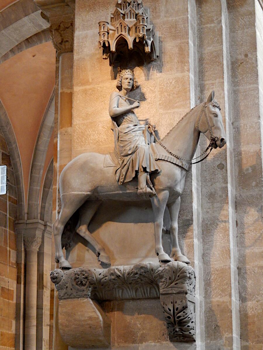 Bamberger Dom St. Peter und St. Georg (1004-1237) - Bamberger Reiter (um 1230)