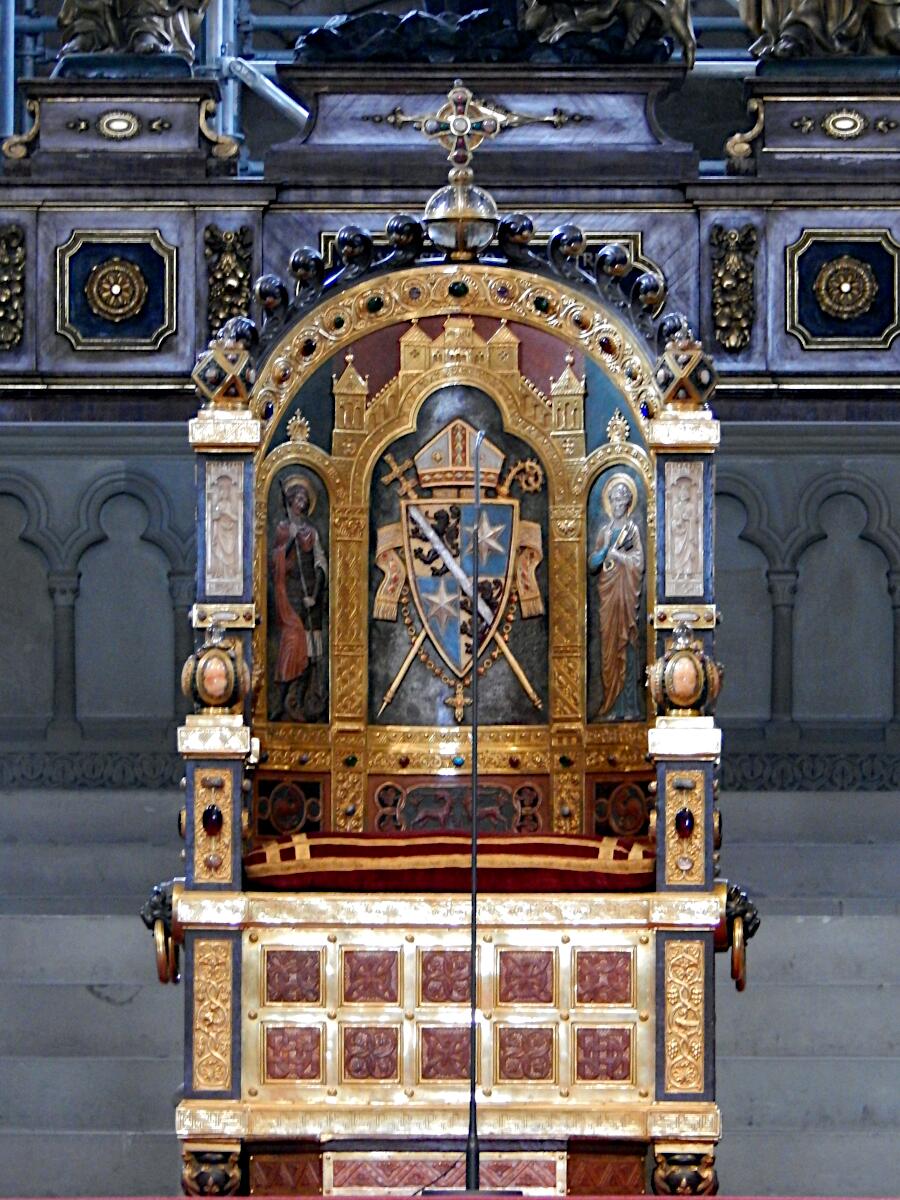 Bamberger Dom St. Peter und St. Georg (1004-1237) - Kathedra (1899)
