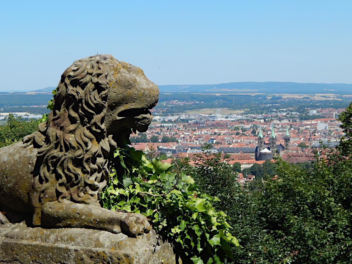 Altenburg - Ostmauer (Blick auf den Domberg)