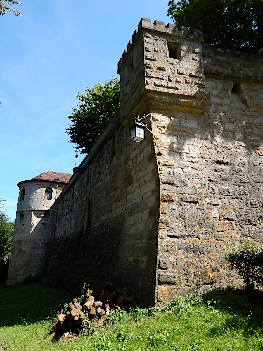 Altenburg (ab 1109) - Nordwestmauer