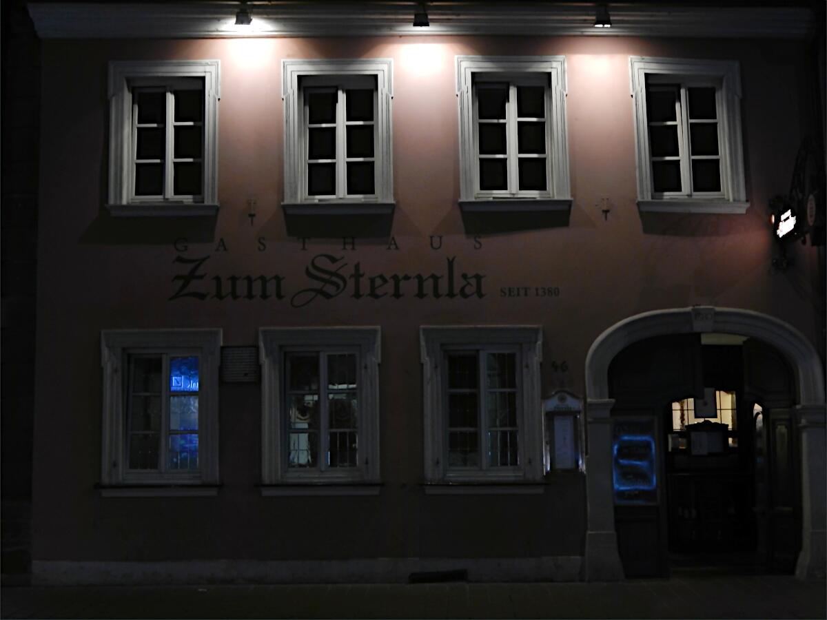 Lange Strae - Brauhaus 'Zum Sternla' (um 1700)