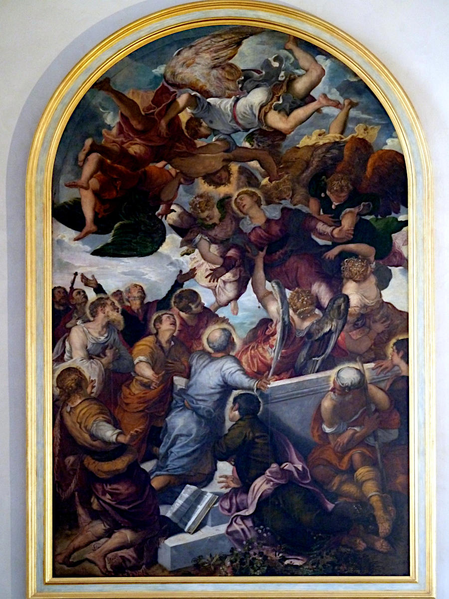 Obere Pfarre (ab 1338) - Maria Himmelfahrt von Tintoretto