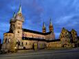 Bamberger Dom St. Peter und St. Georg (1004-1237) - Nordansicht mit Alter Hofhaltung (15. Jh.)