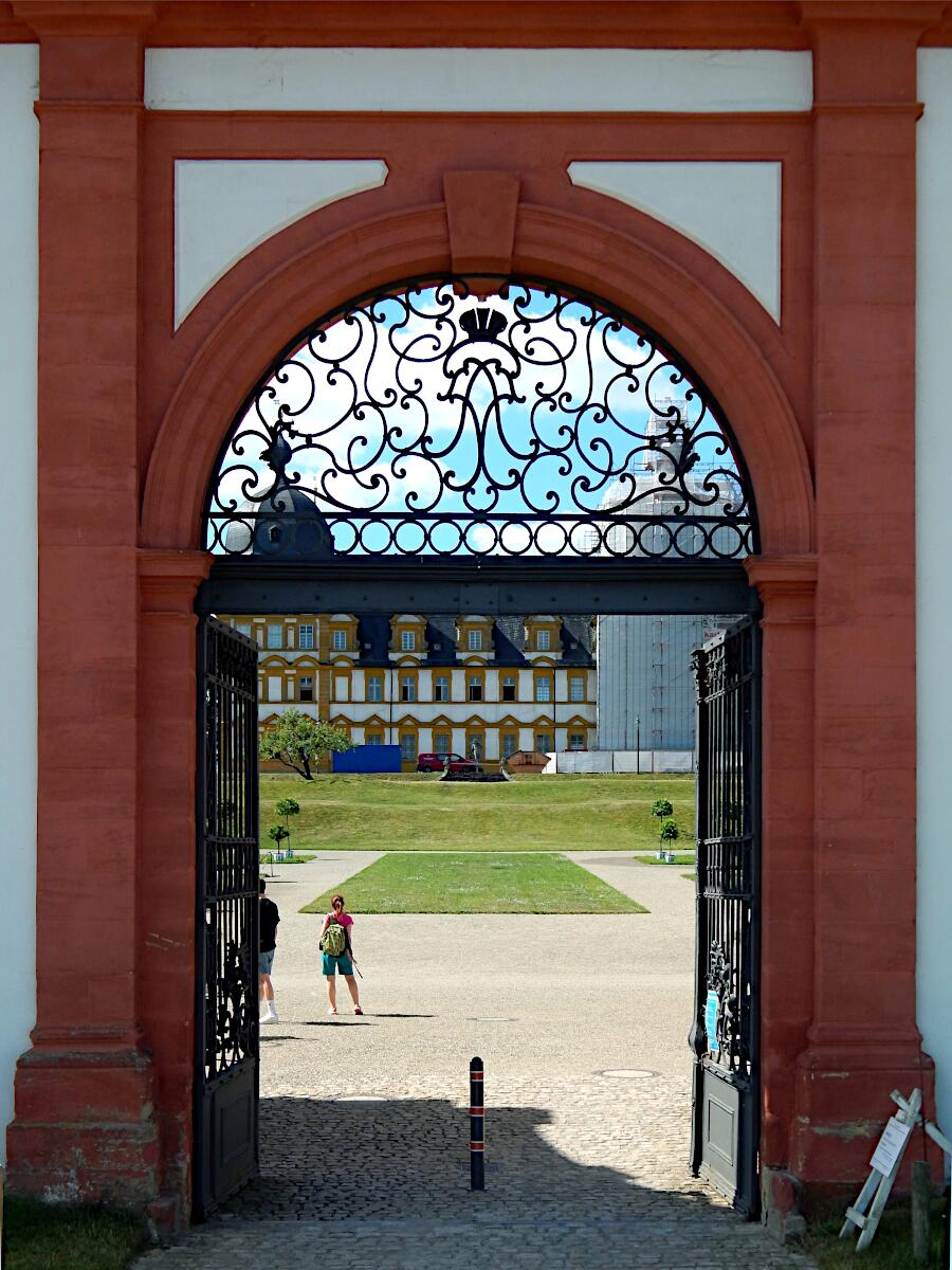 Schloss Seehof - Au�enansicht Memmelsdorfer Tor (ab 1723)