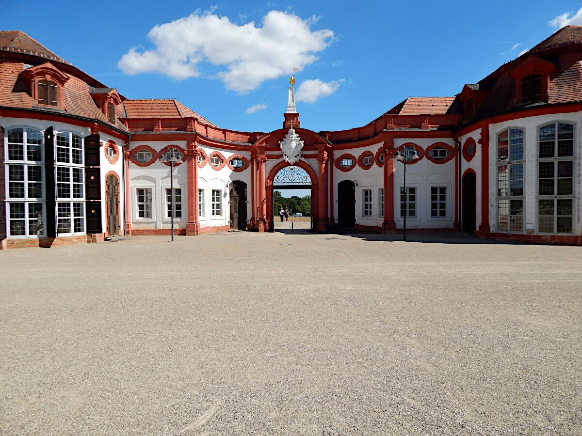 Schloss Seehof - Orangerie mit Memmelsdorfer Tor (ab 1723)