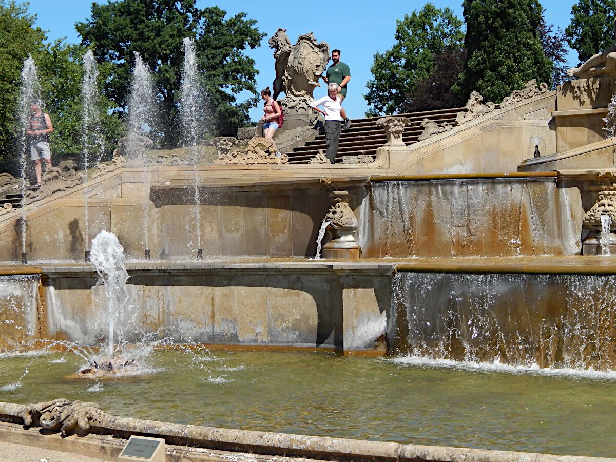 Schloss Seehof - Kaskade (1764-71)