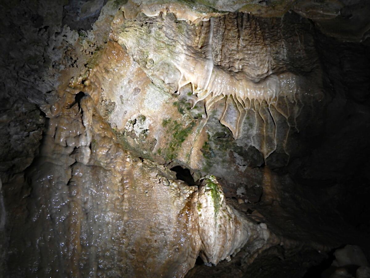 Teufelsh�hle - Sintervorh�nge