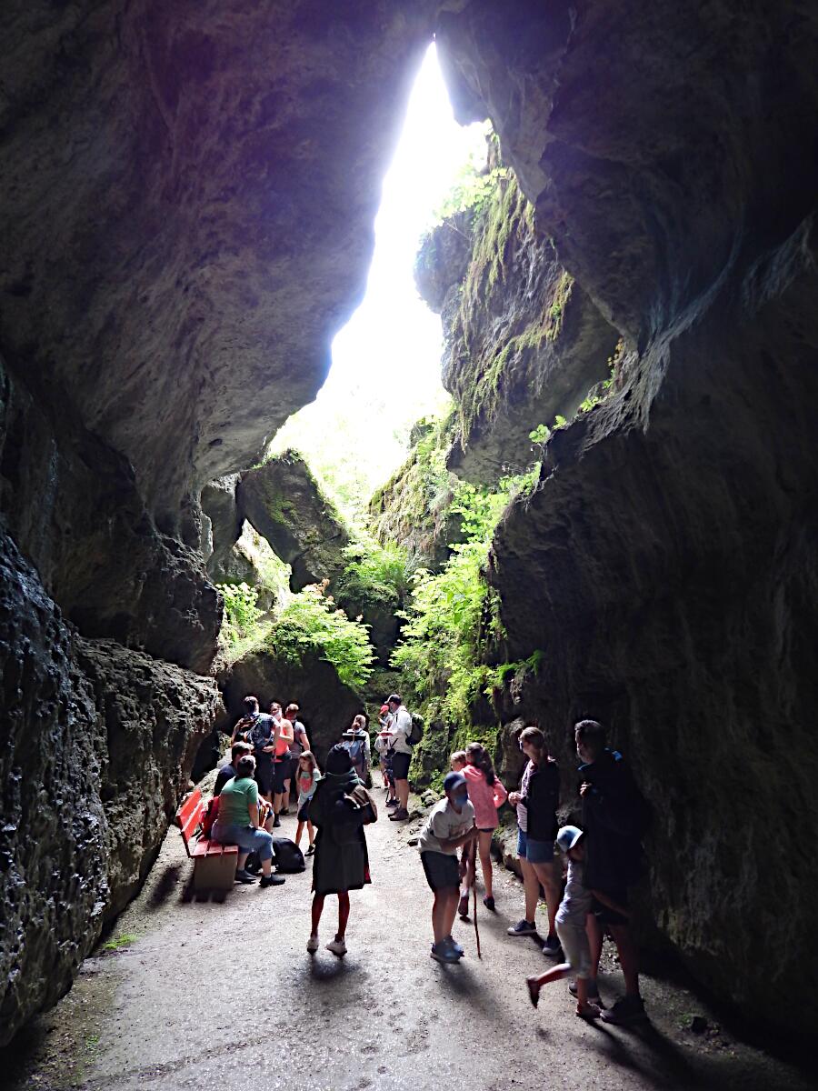 Teufelsh�hle - Ausgang