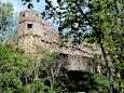 Schloss Auerbach (ab 1222) - Ringmauer (Sdseite)