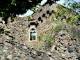 Schloss Auerbach (ab 1222) - Schlosskapelle mit Sdfenster