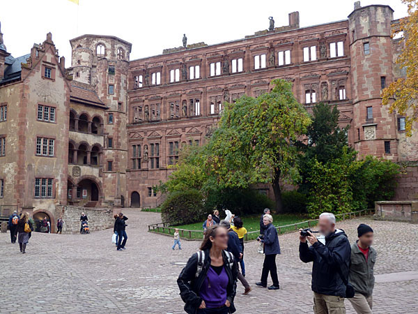 Heidelberger Schloss - Ottheinrichsbau (16. Jh.)