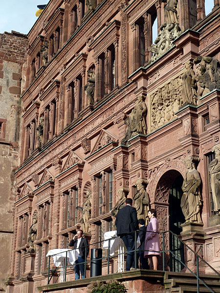 Heidelberger Schloss - Ottheinrichsbau (16. Jh.)