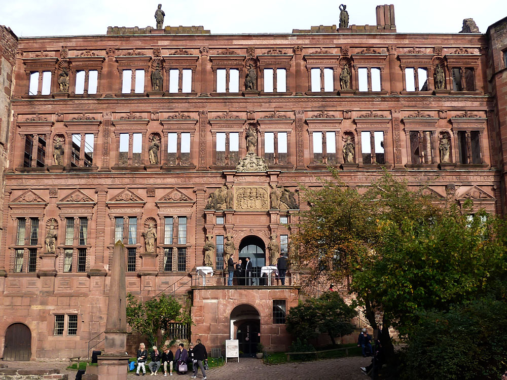 Heidelberger Schloss - Ottheinrichsbau (16. Jh.)