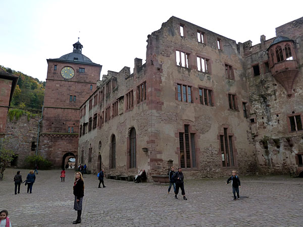 Heidelberger Schloss (ab Anfang 13. Jh.) - Ruprechtsbau