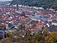 Altstadt - Blick vom Heidelberger Schloss