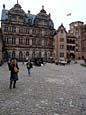 Heidelberger Schloss - Schlosshof mit Friedrichsbau (1601-07)