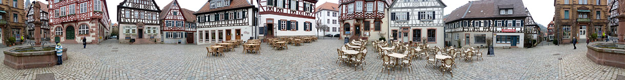 Heppenheim 360 - Panorama vom Groen Markt