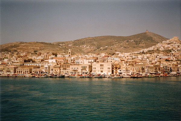 berfahrt Athen-Paros - Ermoupolis (Insel Syros)