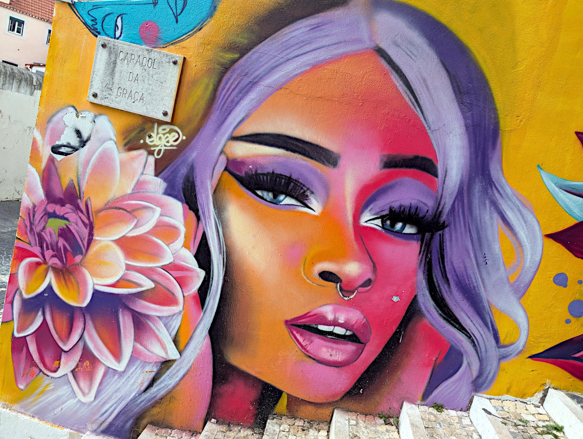 Murales Caracol da Graça