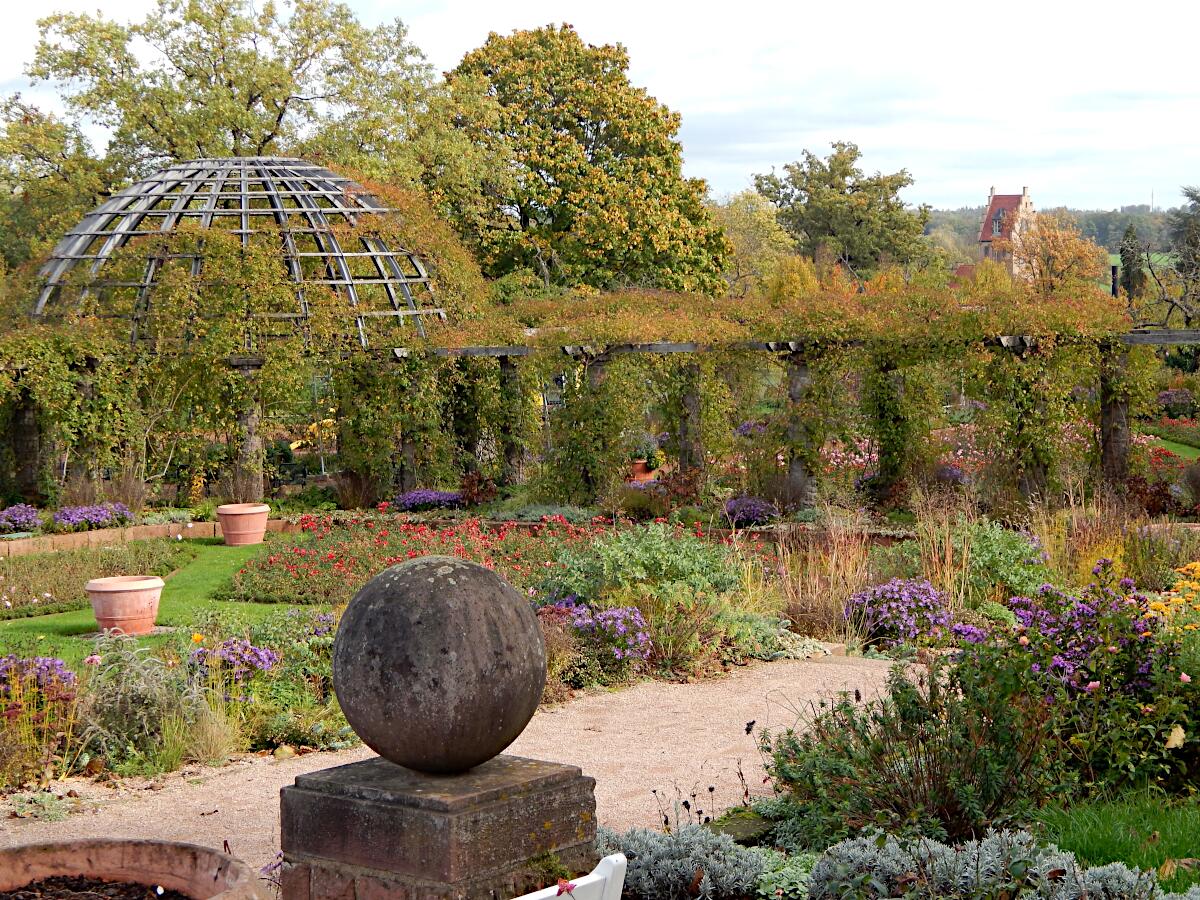 Park Rosenhhe - Rosendom und Spanischer Turm (1853-54)